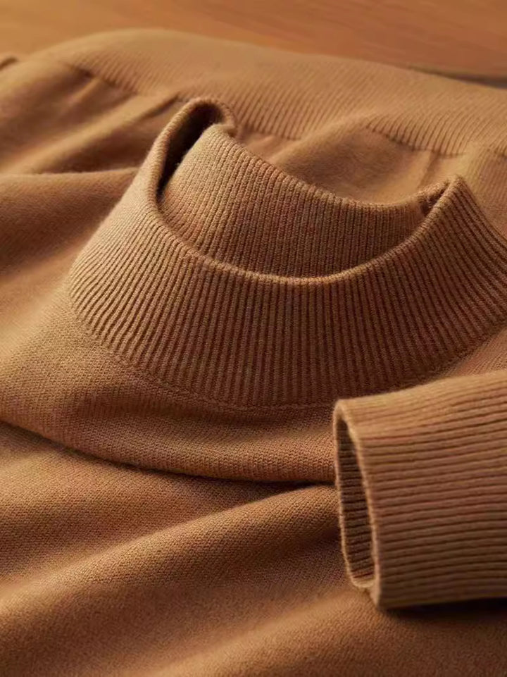 Herren Rollkragenpullover aus hochwertiger Baumwolle Echoarchiv