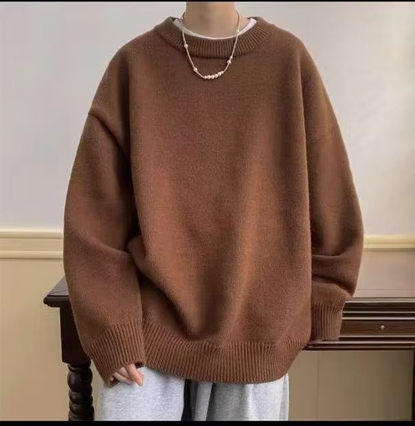 Damen Bequemer Oversized Pullover Echoarchiv