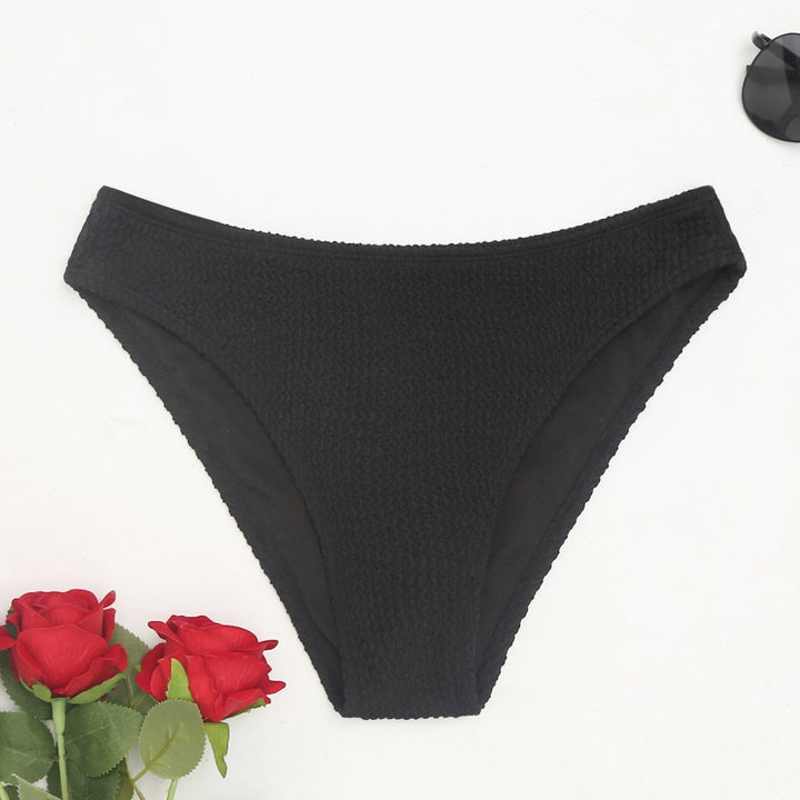 Damen Hochgeschnittener Bikini mit strukturiertem Design Echo Archiv