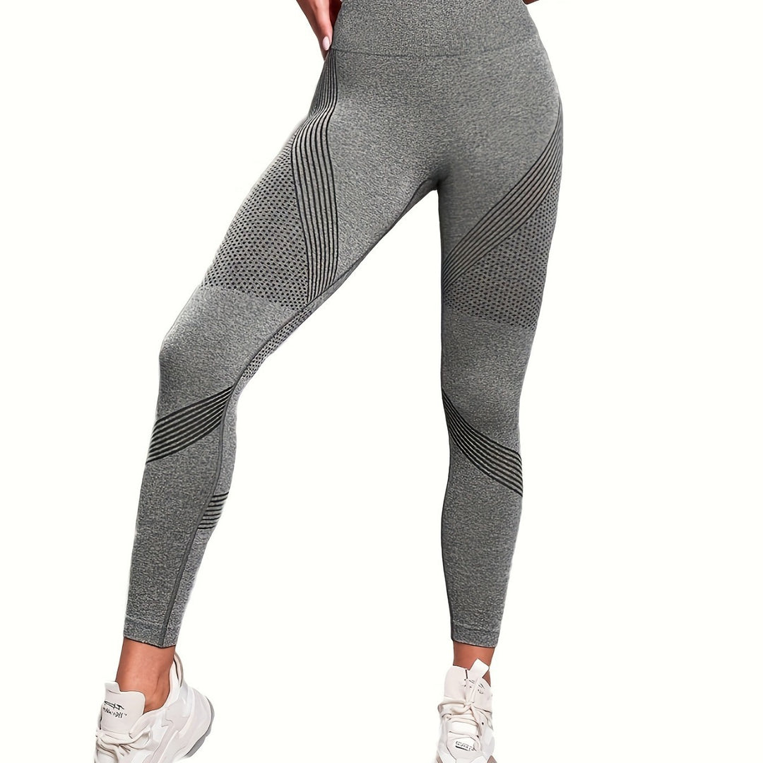 Damen Sport-Leggings mit hohem Bund und atmungsaktivem Design Echo Archiv