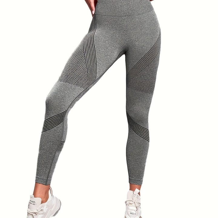 Damen Sport-Leggings mit hohem Bund und atmungsaktivem Design Echo Archiv