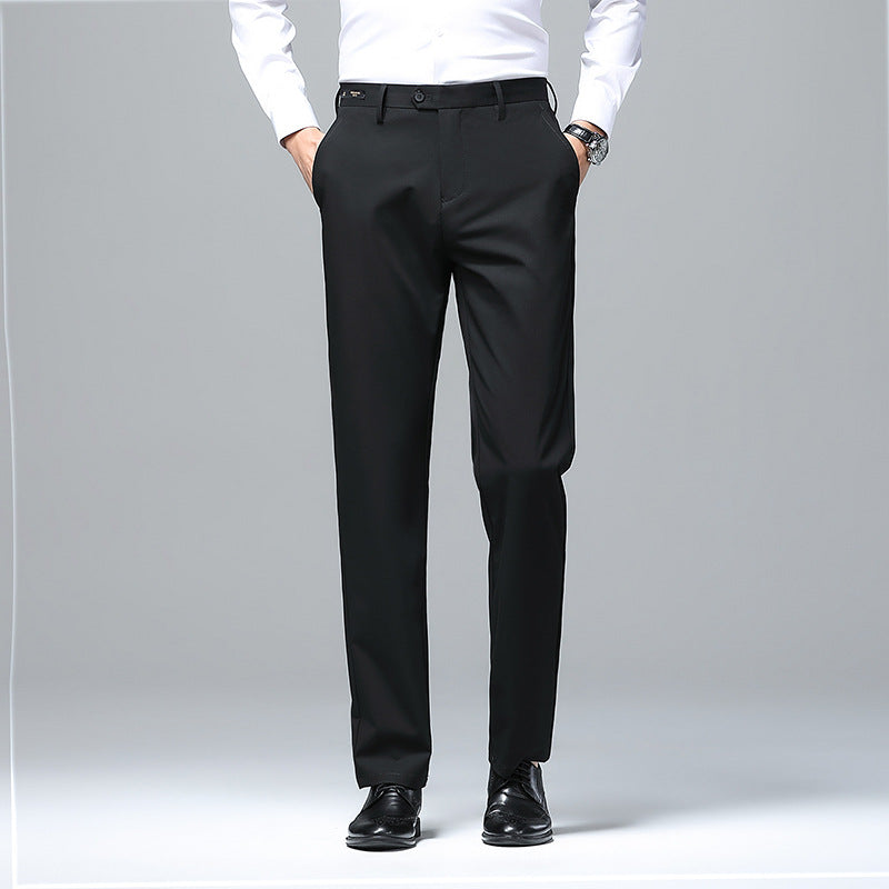 Herren elegante Business-Hose mit feiner Struktur Echoarchiv