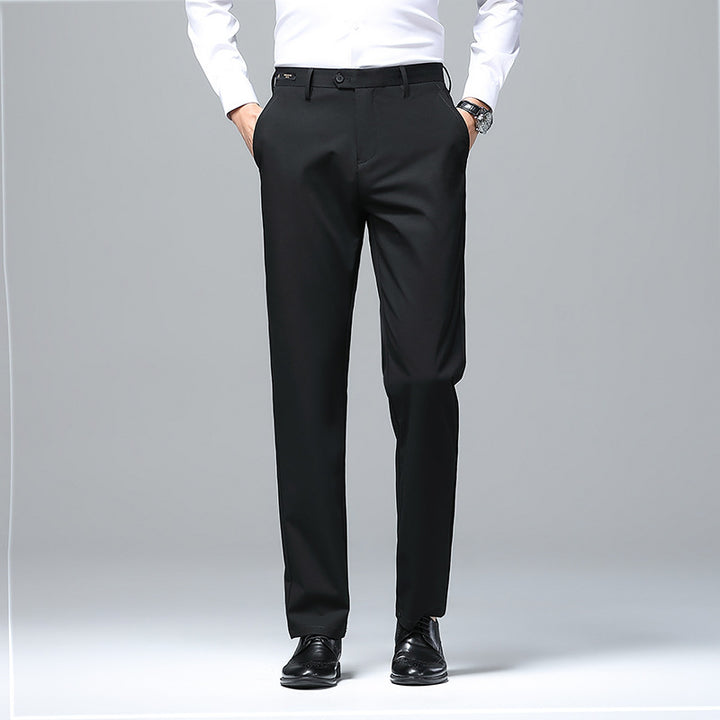 Herren elegante Business-Hose mit feiner Struktur Echoarchiv