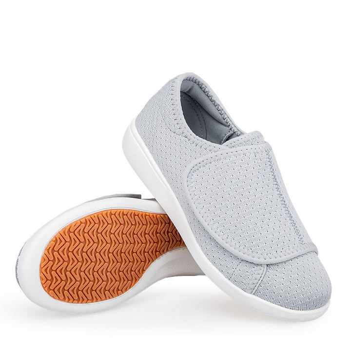 Herren nan orthopädischer Pantoffel mit verstellbarem Klettverschluss, atmungsaktivem Mesh und stoßdämpfender Schaumstoffsohle Echo Archiv