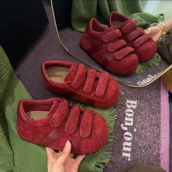 Damen Sportliche Sneaker mit Klettverschluss Echo Archiv