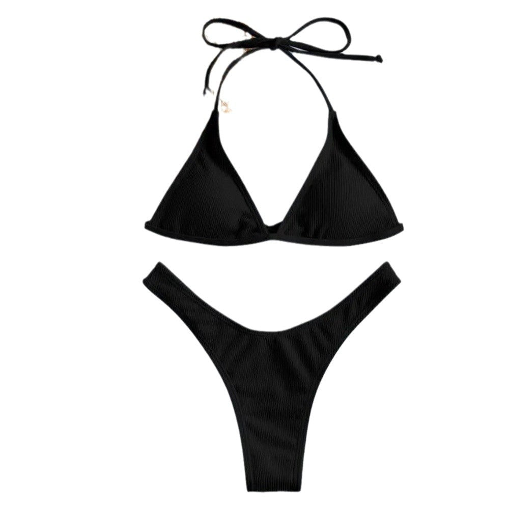 Damen Triangel-Bikini mit hochwertiger Rippstruktur Echo Archiv