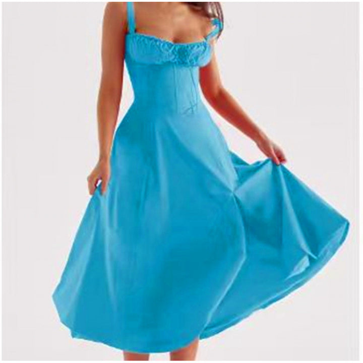 Damen Maxikleid mit floralem Design und elegantem Schlitz Echo Archiv