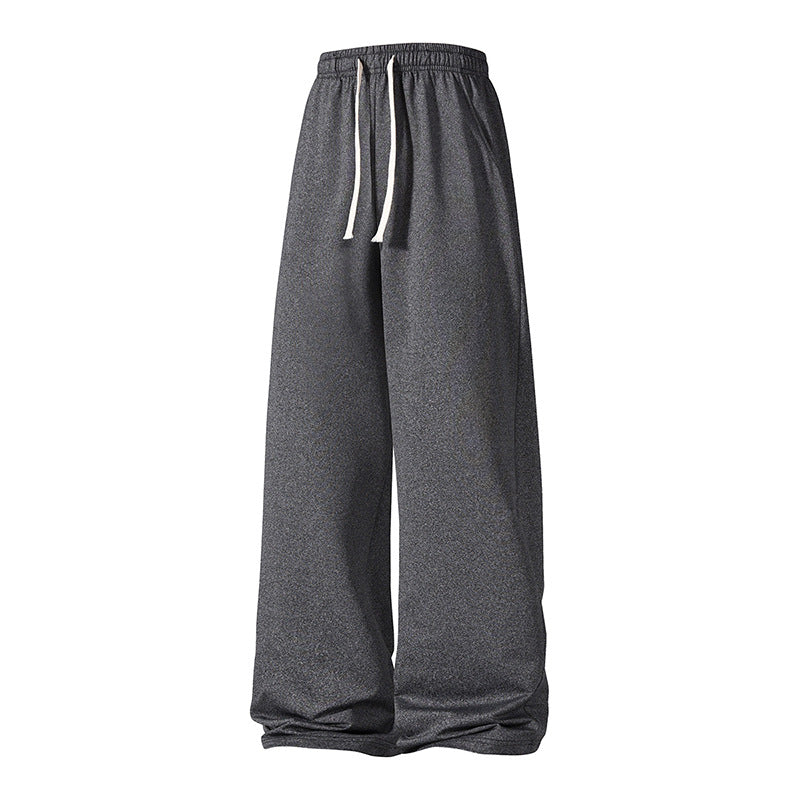 Damen Weite Palazzo-Hose mit elastischem Tunnelzugbund und fließender Satinoptik Echo Archiv
