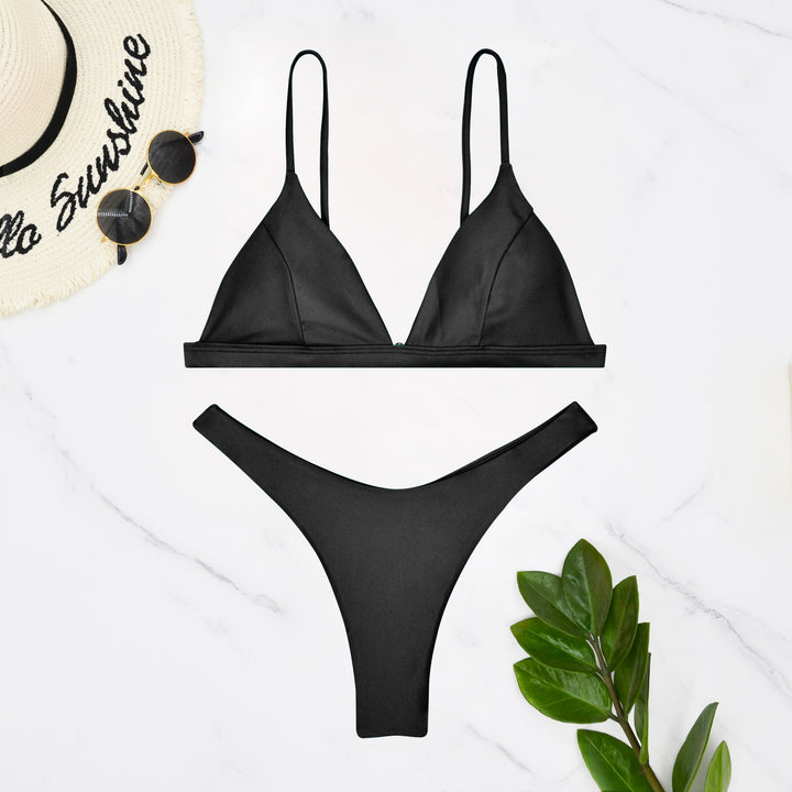 Damen Triangel-Bikini mit verstellbaren Trägern und minimalistischem Design Echo Archiv