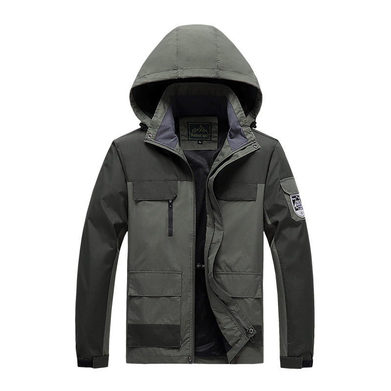 Männermächtiger Outdoor-Feldparka – Taviero