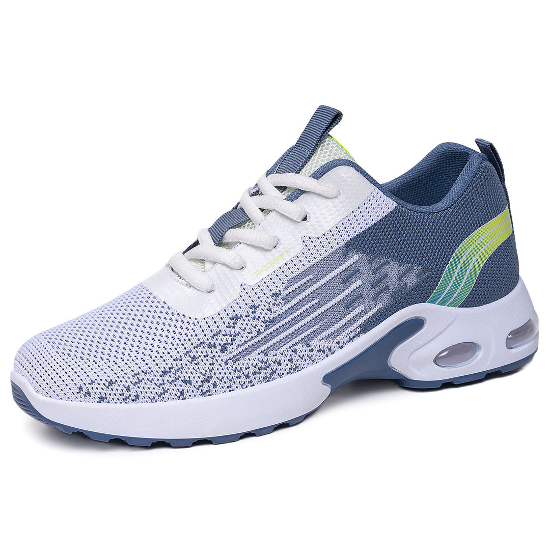 Herren nan leichter Strick-Performance-Sneaker mit sichtbarer Luftkammer-Dämpfung und flexibler Laufsohle Echo Archiv