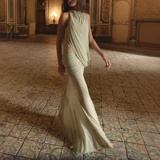 Damen Elegantes Wickelkleid Echo Archiv