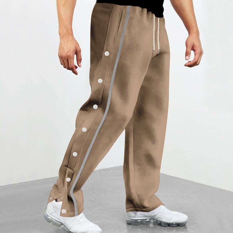 Herren bequeme Sporthose mit Knöpfen Echoarchiv