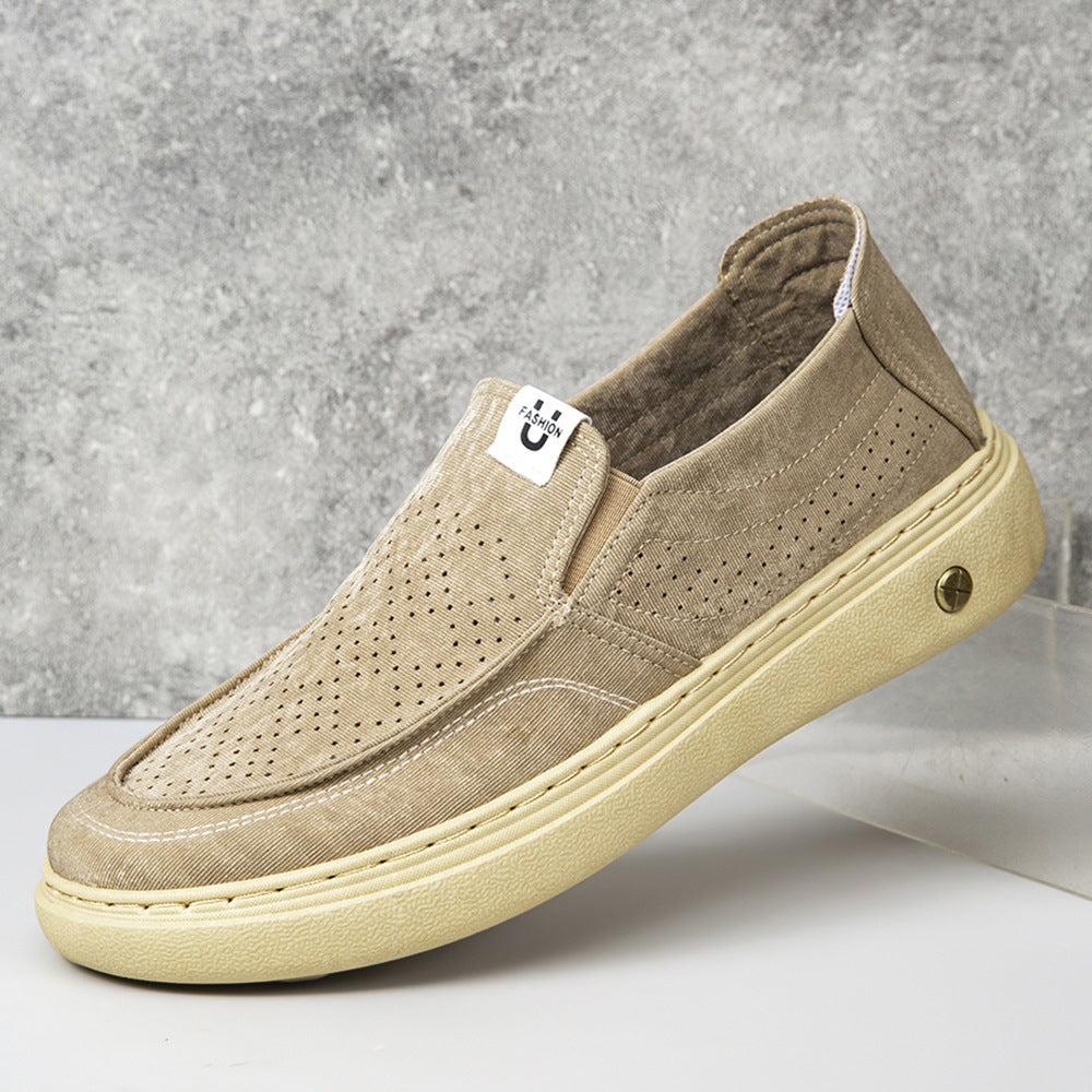 Herren Modische und komfortable Slip-On Freizeitschuhe Echoarchiv