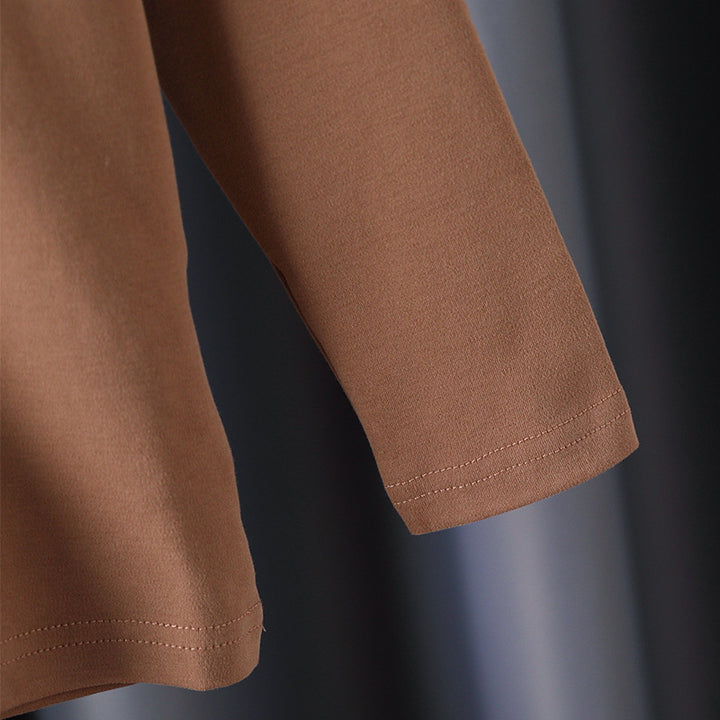 Mädchen Langarmshirt mit Rüschenkragen und charmantem Applikationsdetail Echo Archiv
