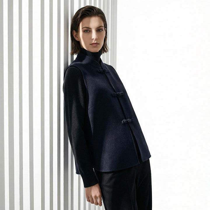 Damen Eleganter Wollmantel Echo Archiv