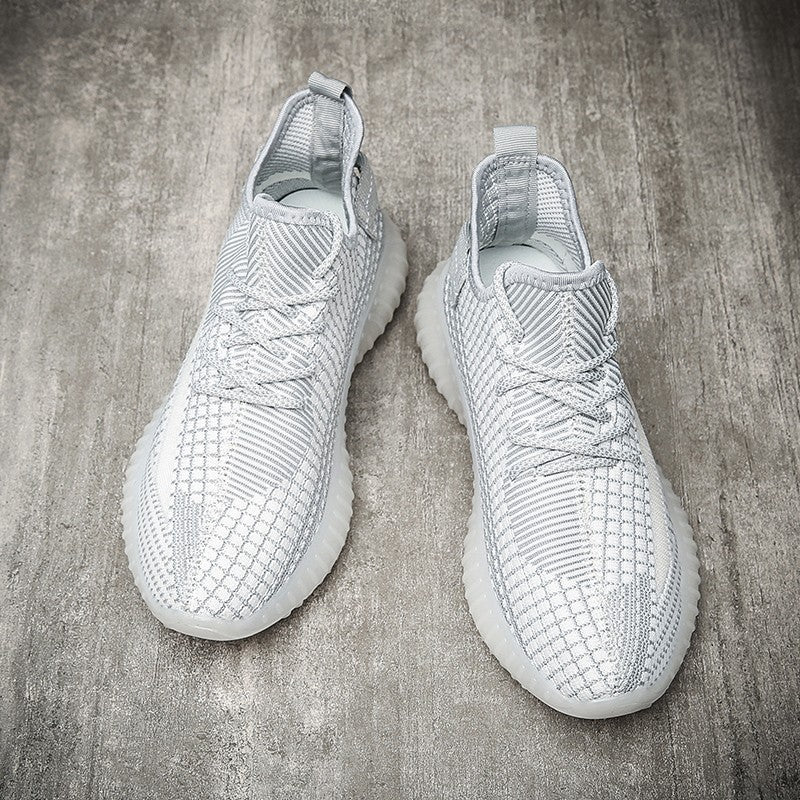Unisex Strick-Sneakers mit sockenähnlichem Schaft und profiliertem Gummiprofil – Norré