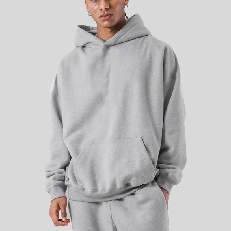 Herren Gemütlicher Kapuzenpullover mit praktischer Kängurutasche Echoarchiv