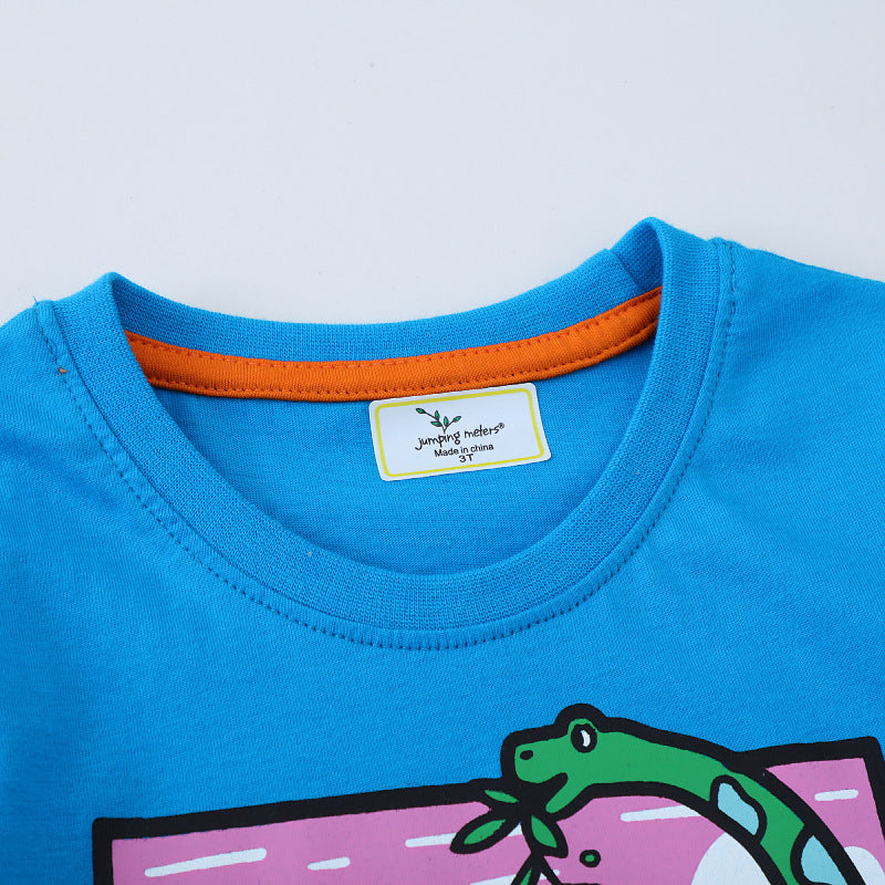 Jungen T-Shirt mit kreativem Dinosaurier-Motiv Echo Archiv