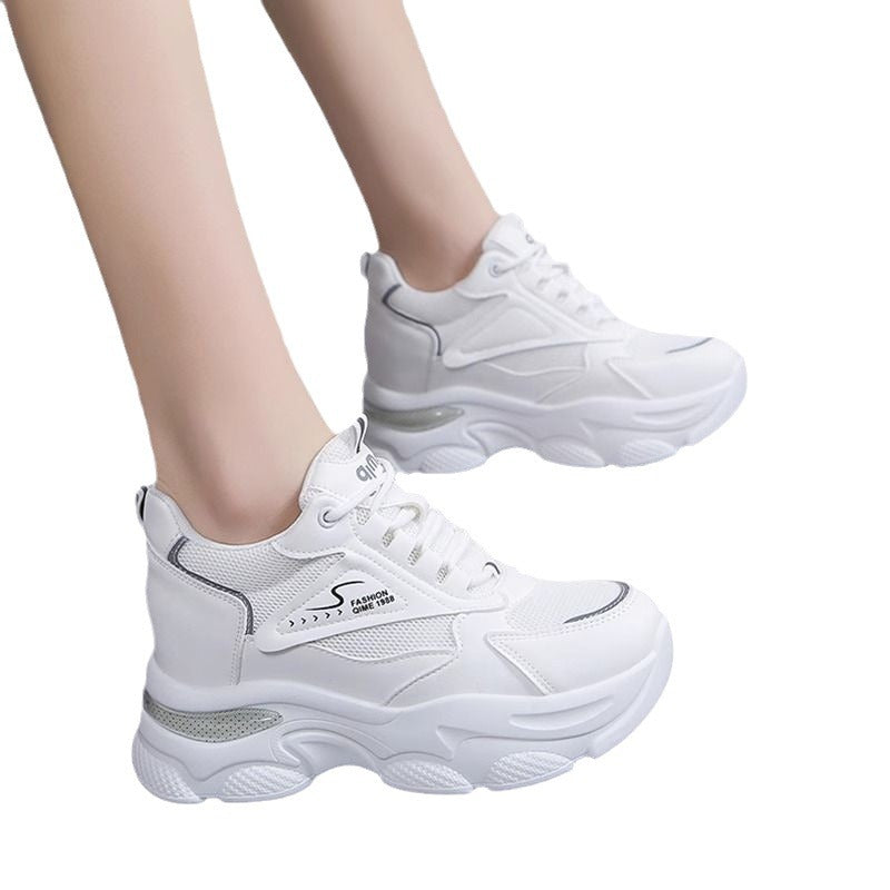 Damen Sportliche Chunky Sneakers mit atmungsaktiver Mesh-Oberfläche und gepolsterter Sohle Echo Archiv