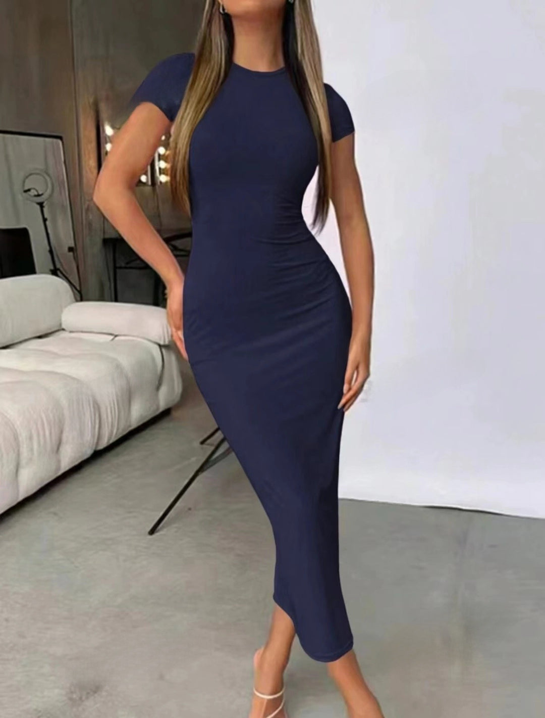 Damen Figurbetontes Midikleid Echo Archiv