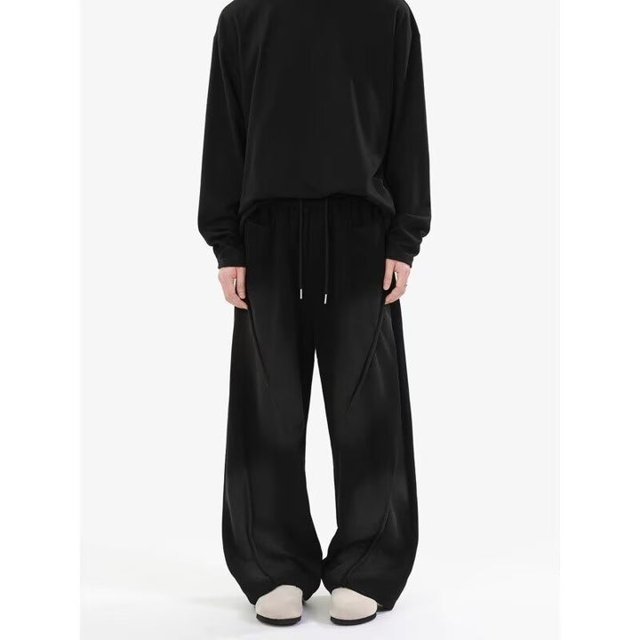 Herren Extreme Oversize Jogginghose mit extra weitem Bein, Kordelzug und Eingrifftaschen – Sorevano