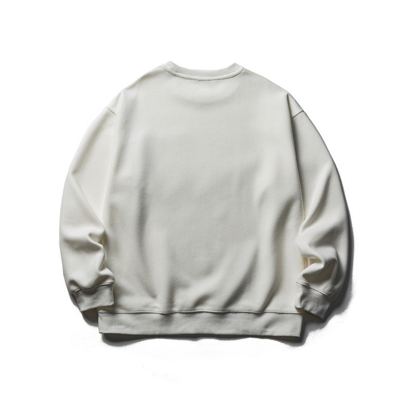 Unisex Oversize-Sweatshirt mit kontrastierender Brusttasche und D-Ring Echo Archiv