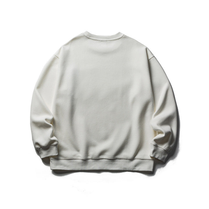 Unisex Oversize-Sweatshirt mit kontrastierender Brusttasche und D-Ring Echo Archiv
