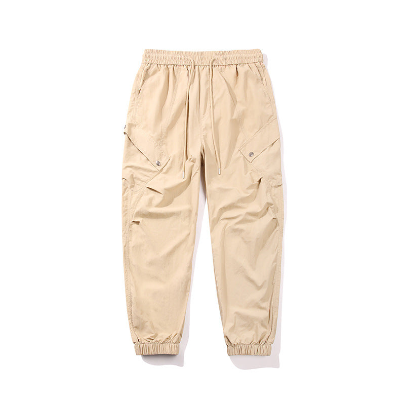 Herren utilitarische Cargo-Joggerhose mit Tunnelzugbund, Mehrfachtaschen und elastischem Knöchelabschluss Echo Archiv