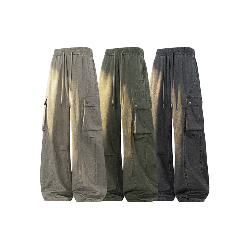 Damen Weite Baggy-Cargohose Echo Archiv