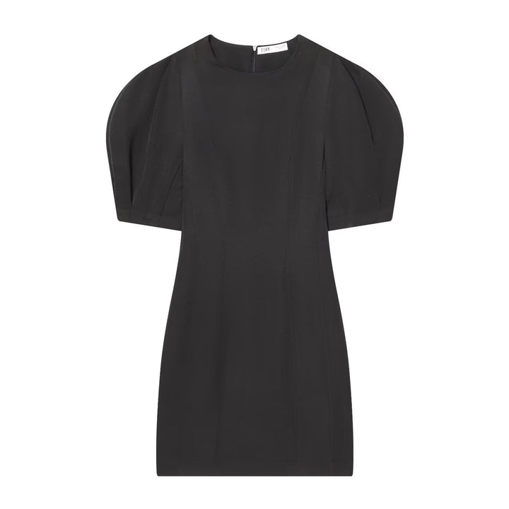 Damen elegantes Kleid mit Schulterpolstern und zeitlosem Design Echo Archiv