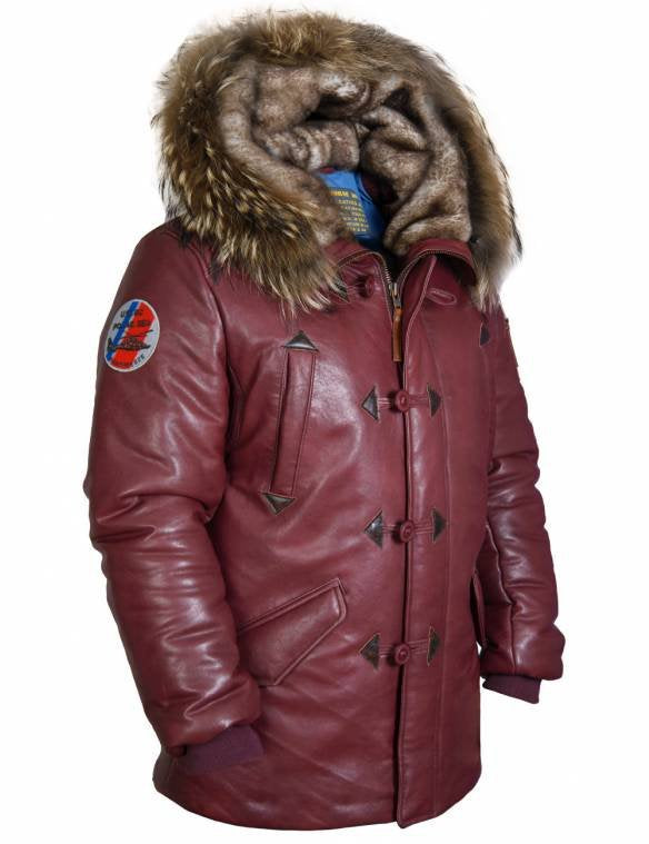 Herren Winterparka mit luxuriösem Kunstpelzkragen und wärmendem Futter Echoarchiv