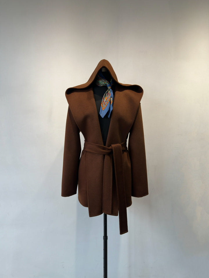 Damen Chic Übergroßer Wickelmantel Echoarchiv