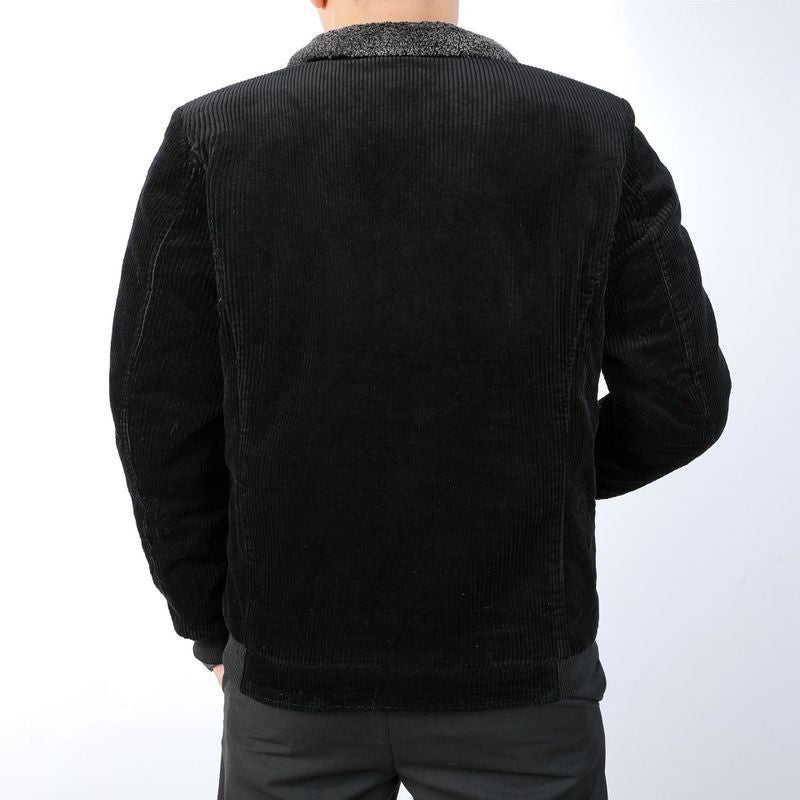 Herren Bequeme und stilvolle Cordjacke Echo Archiv