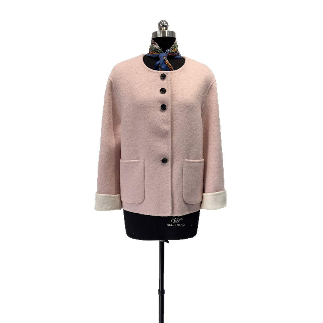 Damen Gemütliche Gestrickte Wollmischung Jacke Echoarchiv