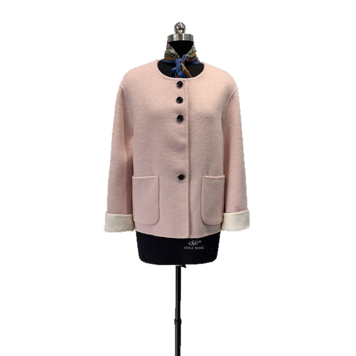 Damen Gemütliche Gestrickte Wollmischung Jacke Echoarchiv