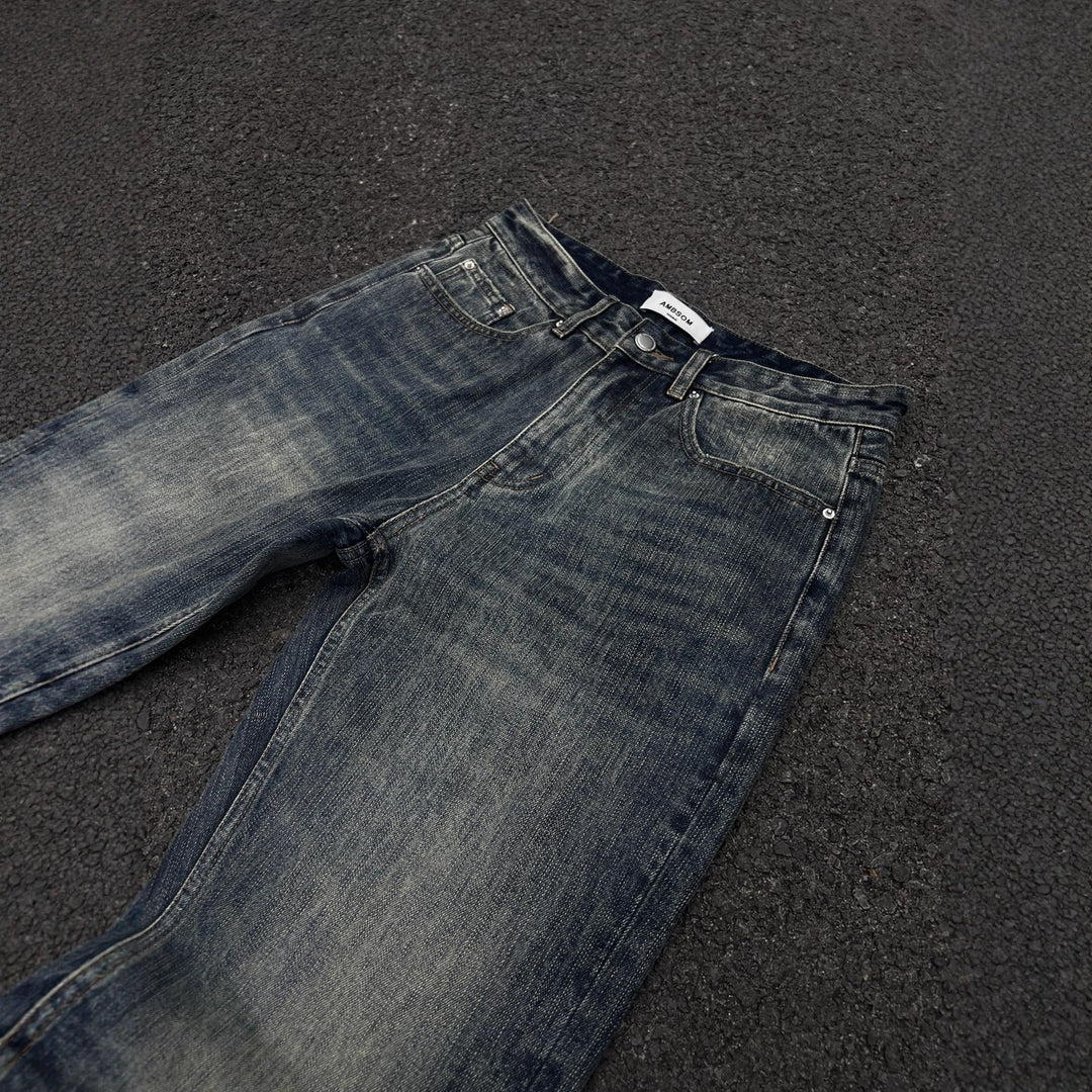 Herren Klassische Denim-Jeans im Vintage-Stil Echo Archiv