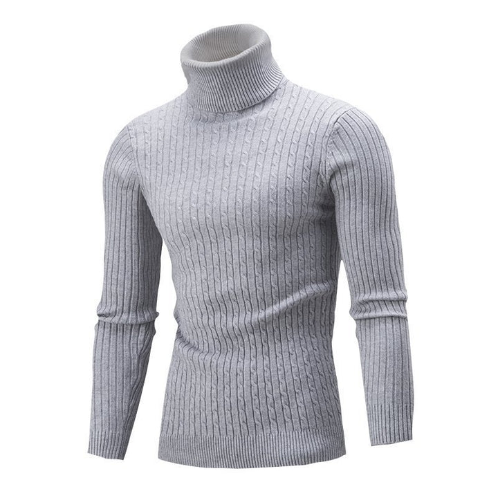 Herren Feinstrick Rollkragenpullover Echoarchiv