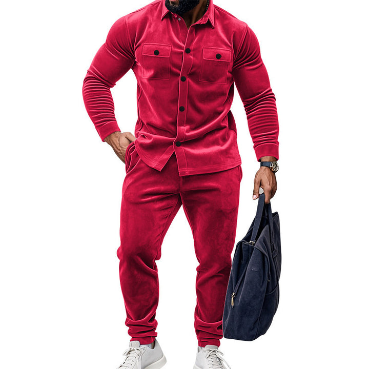 Herren sportliches Premium-Jogginganzug mit praktischen Taschen und lässiger Passform Echoarchiv