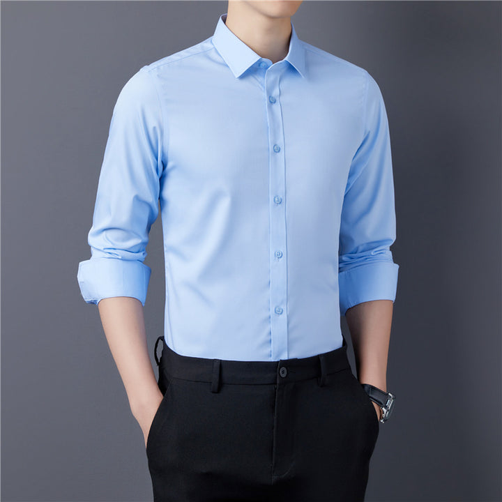 Herren Elegantes Langarmhemd Echoarchiv