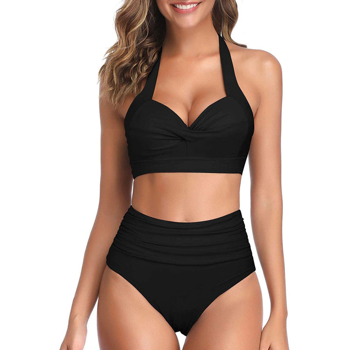 Damen Modischer Bikini mit hochgeschnittenem Höschen Echo Archiv