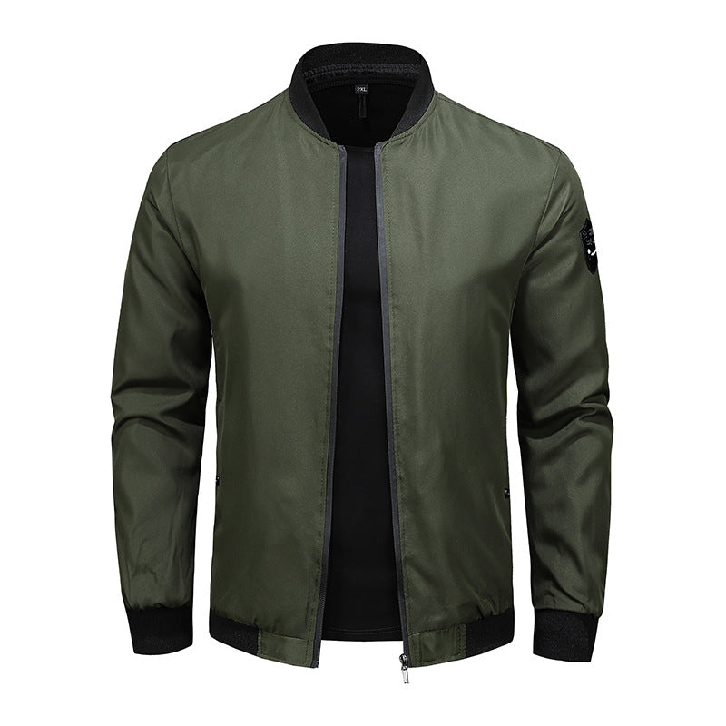 Herren sportliche Bomberjacke Echo Archiv