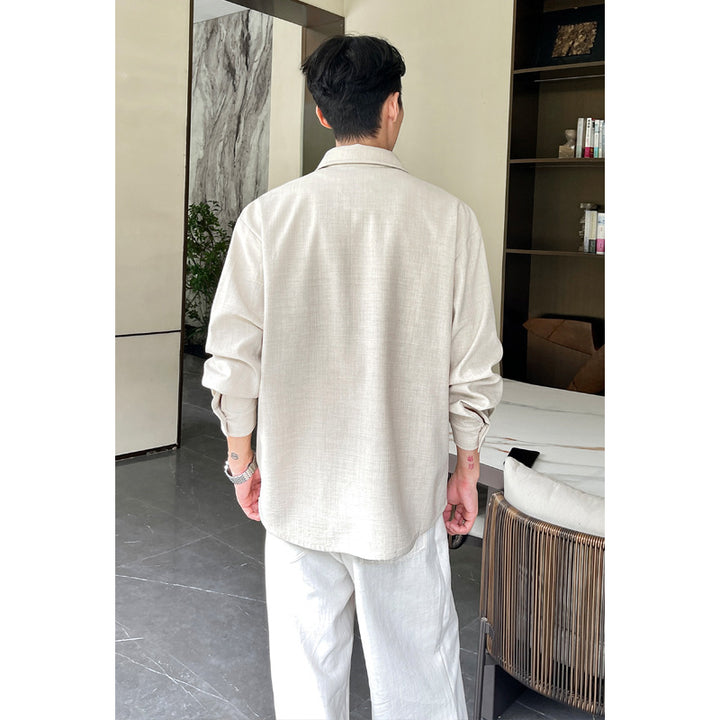 Herrenmode Langarmhemdjacke Echo Archive