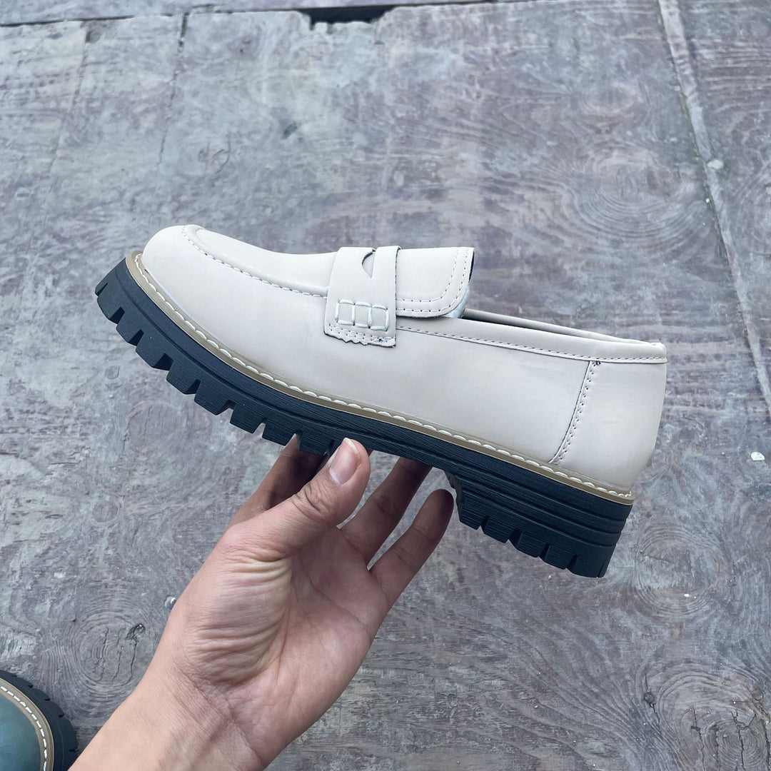 Damen nan Penny-Loafer mit dicker Profilsohle und anatomischer Komfortinnensohle Echo Archiv