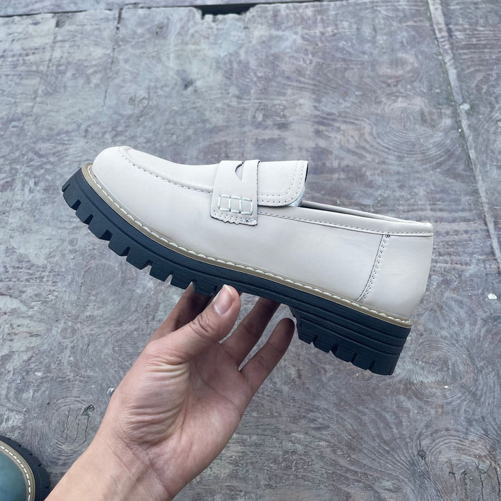 Damen nan Penny-Loafer mit dicker Profilsohle und anatomischer Komfortinnensohle Echo Archiv