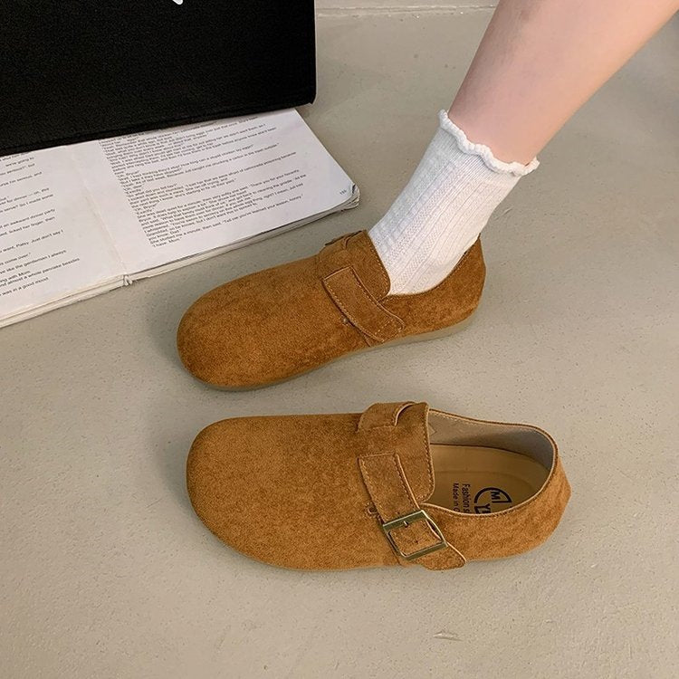 Damen Bequeme Clogs mit modischer Schnalle Echo Archiv