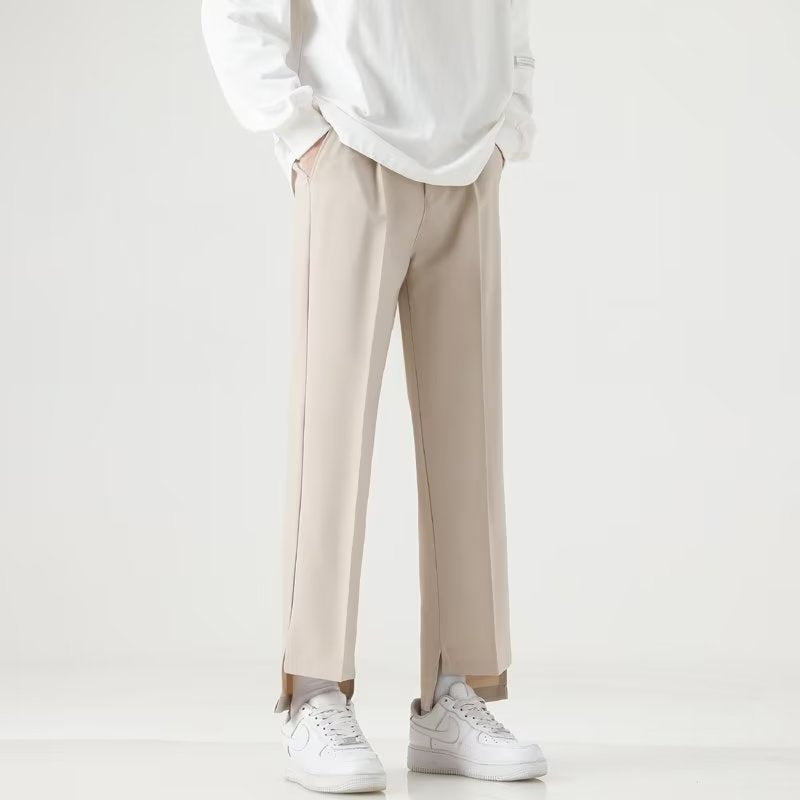 Herren Elegante Baumwollanzughose Echo Archiv