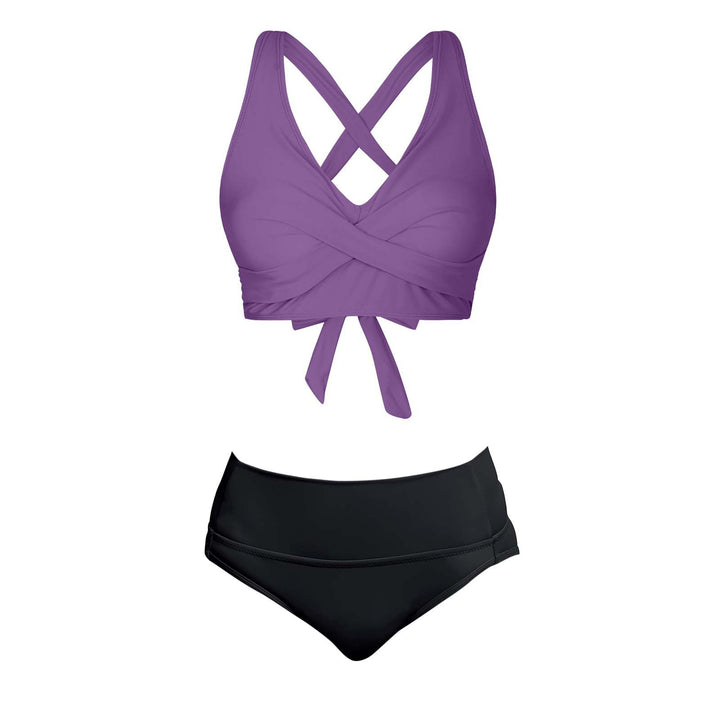 Damen Zweiteiliger Badeanzug mit floralem Design Echo Archiv