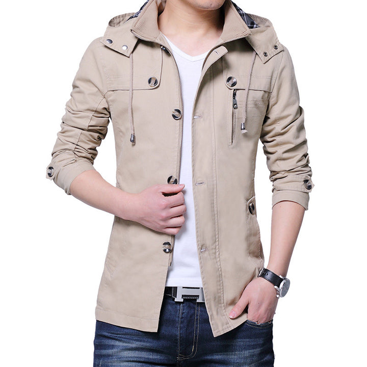 Herren Modische Übergangsjacke Echo Archiv