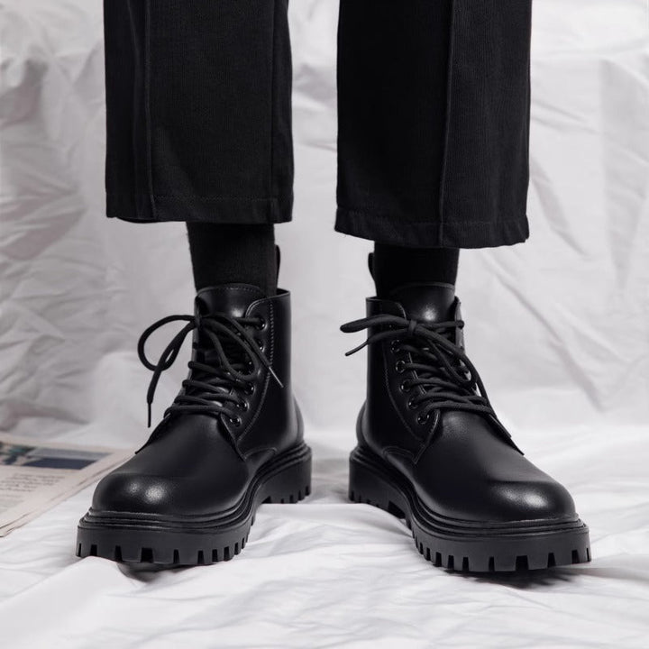 Herren Robuste Schnürstiefel mit rutschfester Sohle und stabiler Konstruktion Echoarchiv